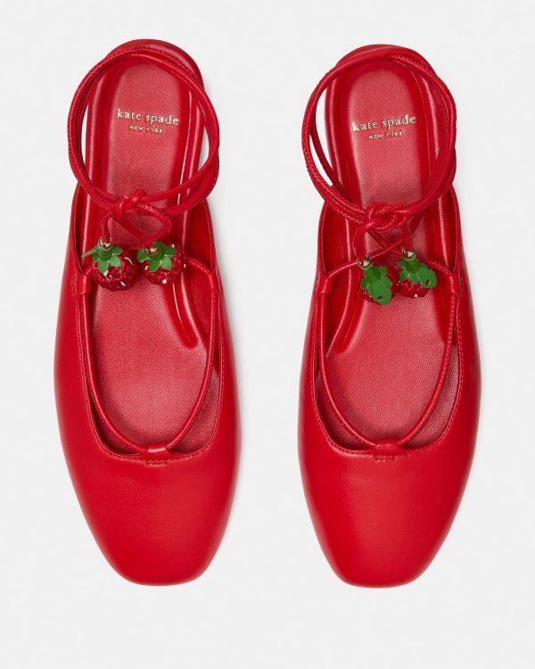 Kate Spade Eloise Ankle Wrap Mule Flat
