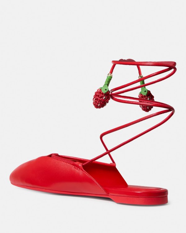 Kate Spade Eloise Ankle Wrap Mule Flat
