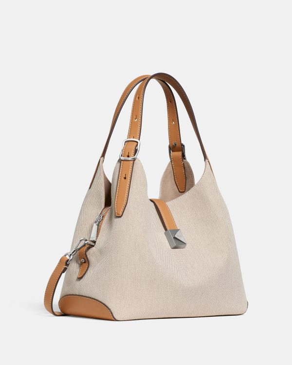 Kate Spade Deco Canvas Crossbody Tote Bag