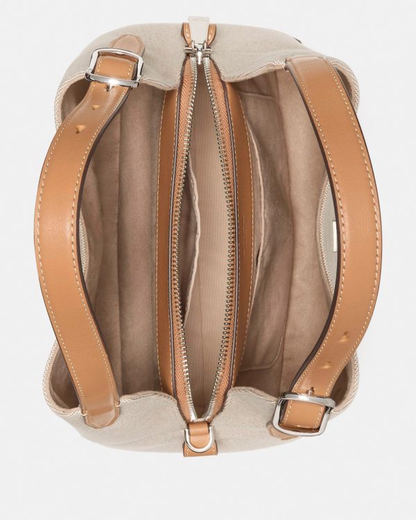 Kate Spade Deco Canvas Crossbody Tote Bag