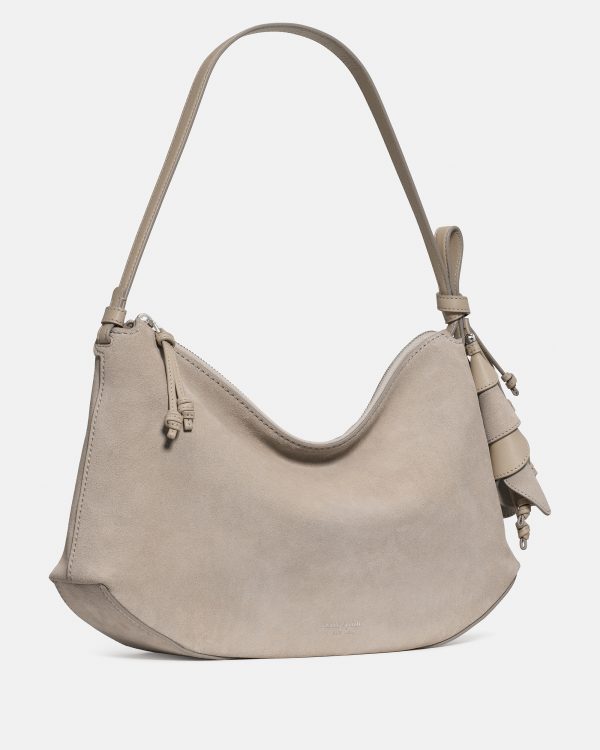 Kate Spade Loop Suede Large Shoulder Bag