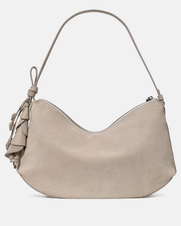 Kate Spade Loop Suede Large Shoulder Bag