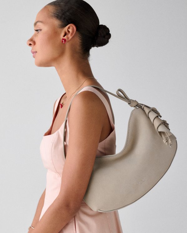Kate Spade Loop Suede Shoulder Bag