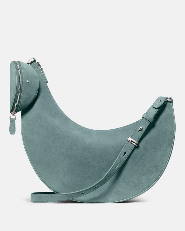 Kate Spade Duo Suede Large Crossbody Bag