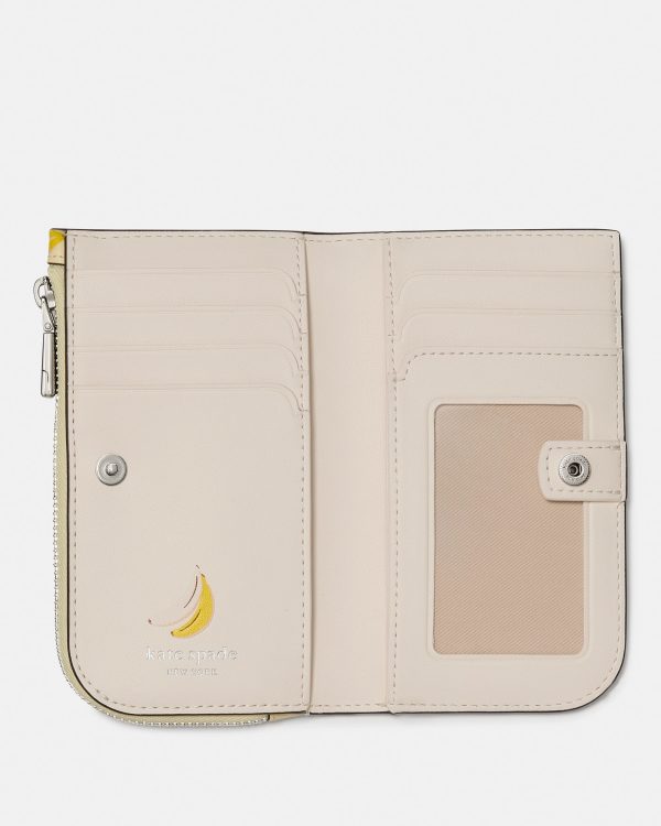 Kate Spade Devin Banana Bifold Wallet
