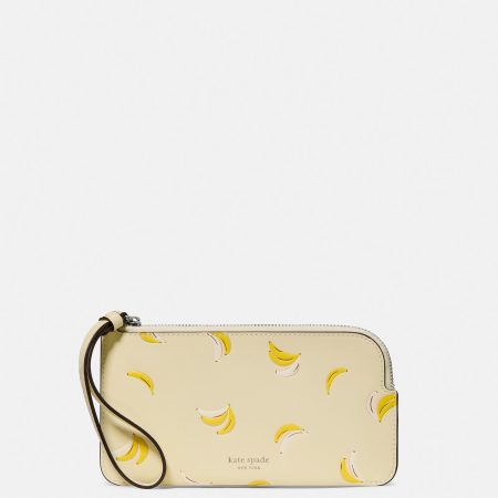 Kate Spade Zippy Banana Wristlet