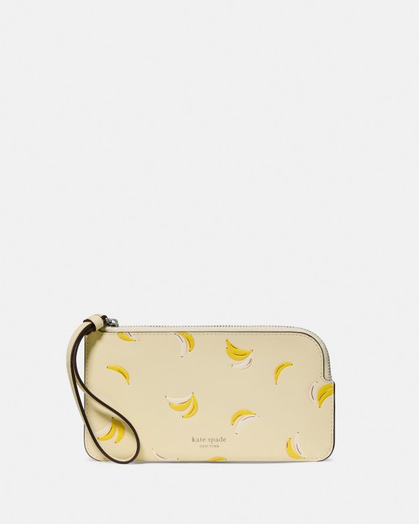 Kate Spade Zippy Banana Wristlet