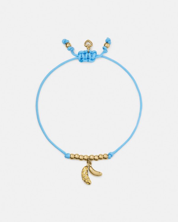 Kate Spade Summer Daze Banana Cord Bracelet