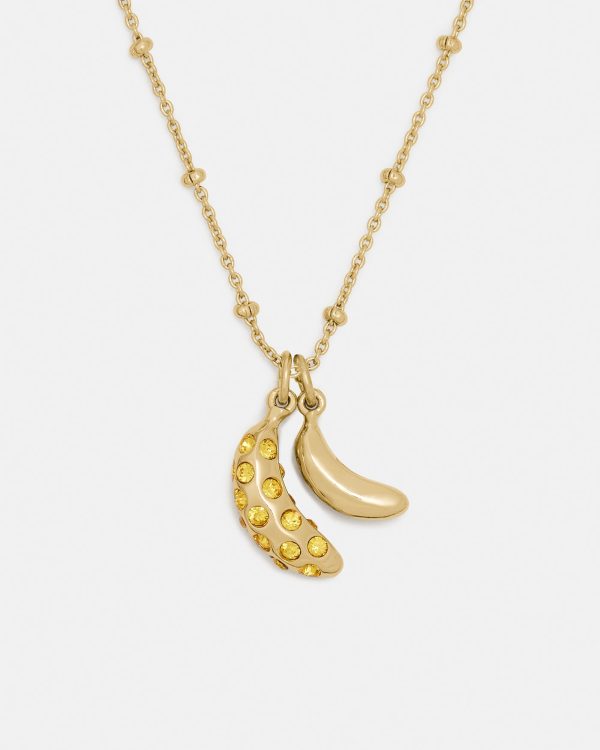 Kate Spade Summer Daze Banana Pendant
