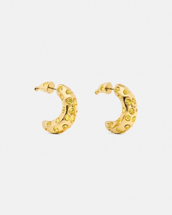 Kate Spade Summer Daze Banana Statement Earrings
