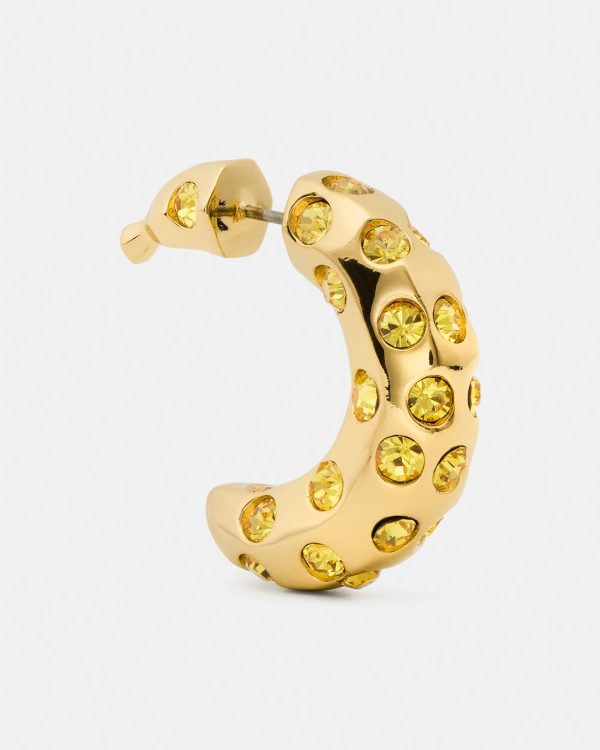 Kate Spade Summer Daze Banana Statement Earrings