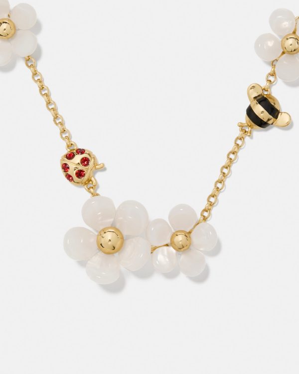 Kate Spade Summer Daze Flower Scatter Necklace