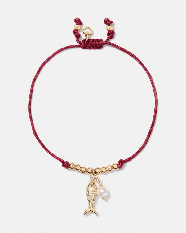 Kate Spade Summer Daze Fish Cord Bracelet