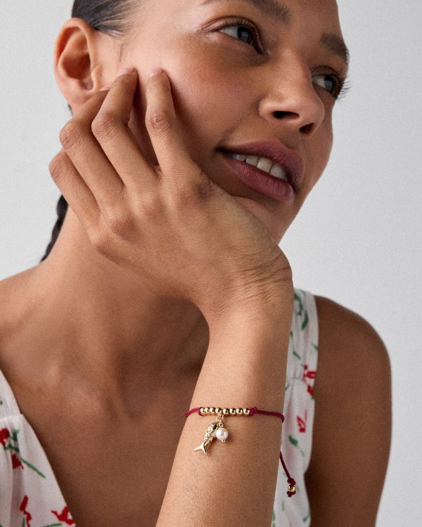 Kate Spade Summer Daze Fish Cord Bracelet