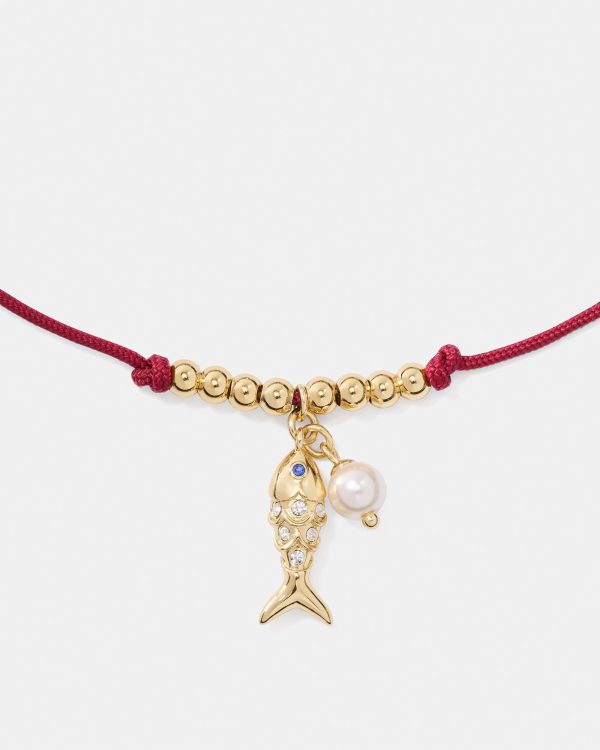 Kate Spade Summer Daze Fish Cord Bracelet