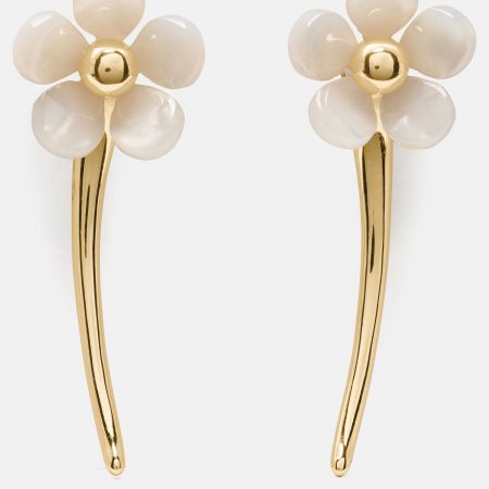 Kate Spade Summer Daze Flower Statement Earrings