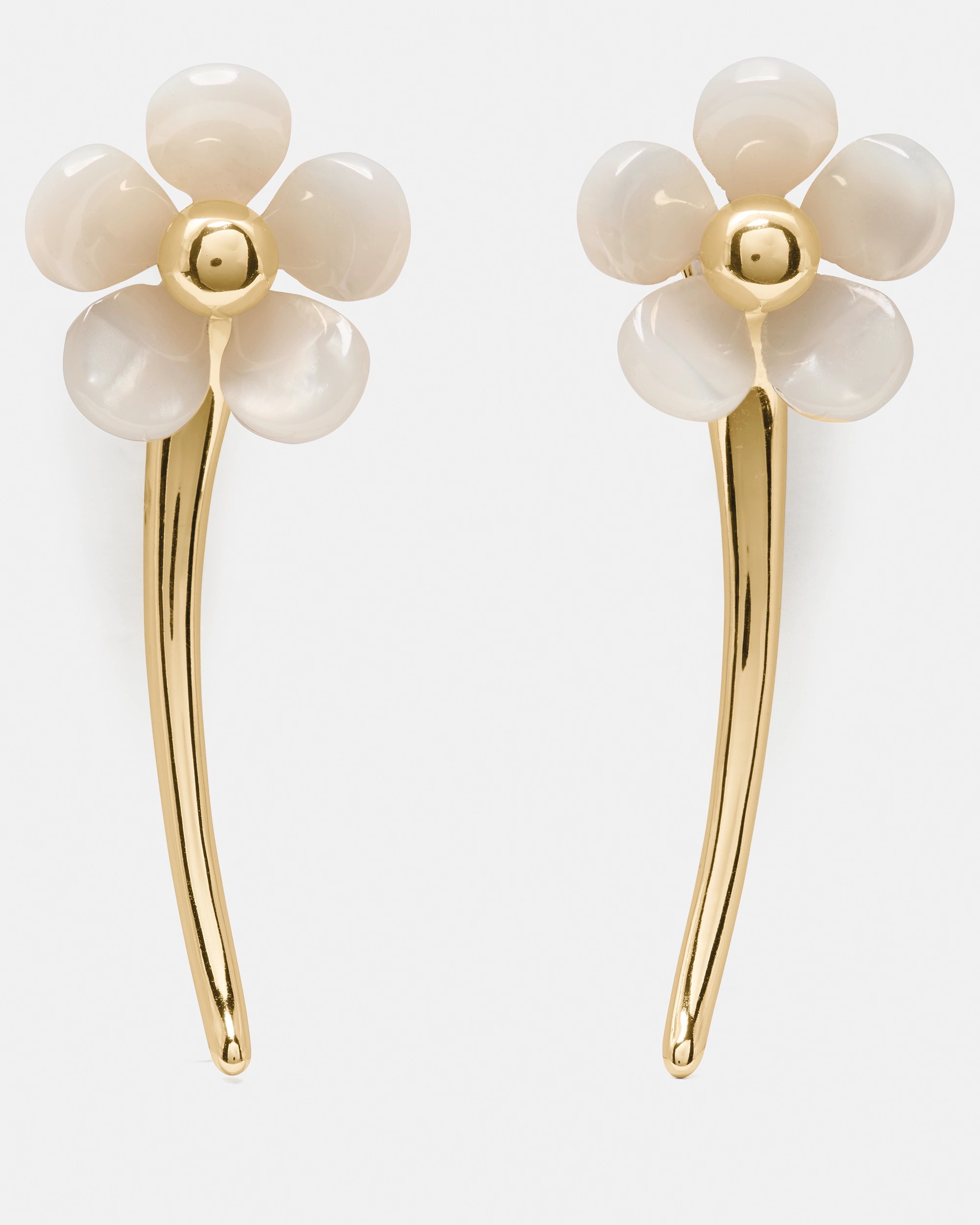 Kate Spade Summer Daze Flower Statement Earrings