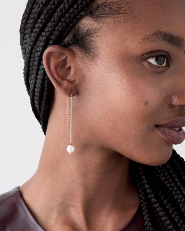 Kate Spade Chain Reaction Threader Earrings