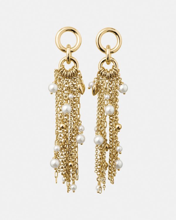Kate Spade Chain Reaction Tassel Earrings
