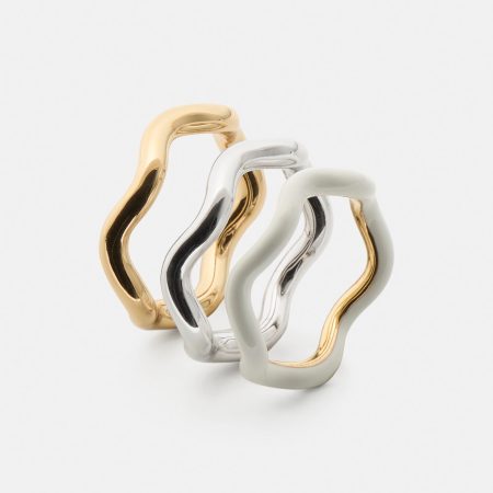 White / Gold Silver