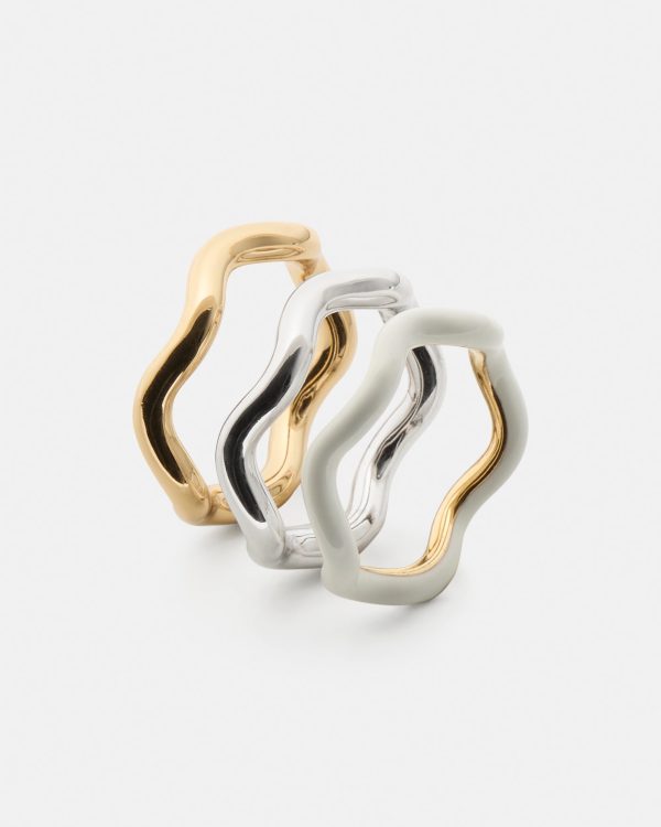 Kate Spade Wave Ring Set