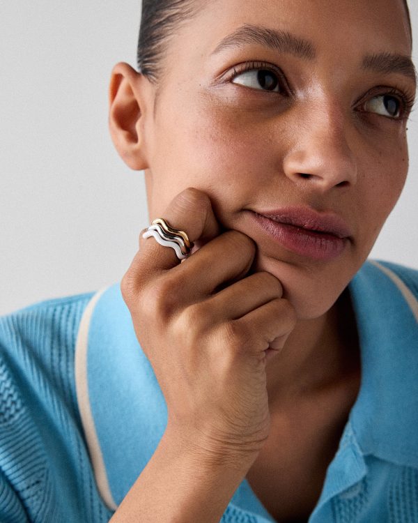 Kate Spade Wave Ring Set