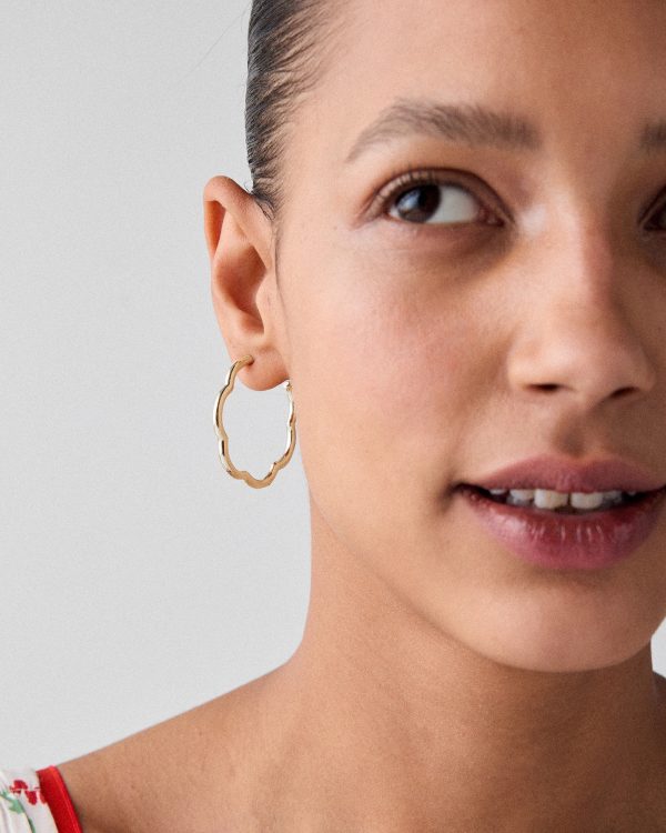 Kate Spade Wave Hoops