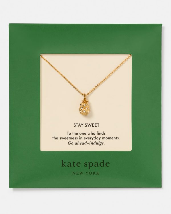 Kate Spade Gifting Stay Sweet Pendant