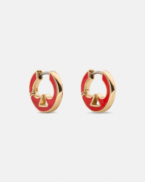 Kate Spade Everyday Spade Cut Out Spade Huggies