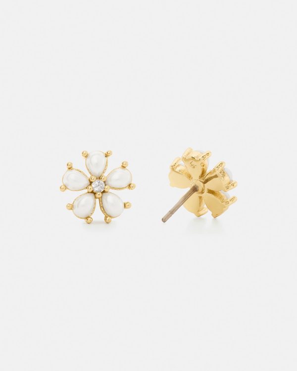 Kate Spade You're A Gem Flower Studs