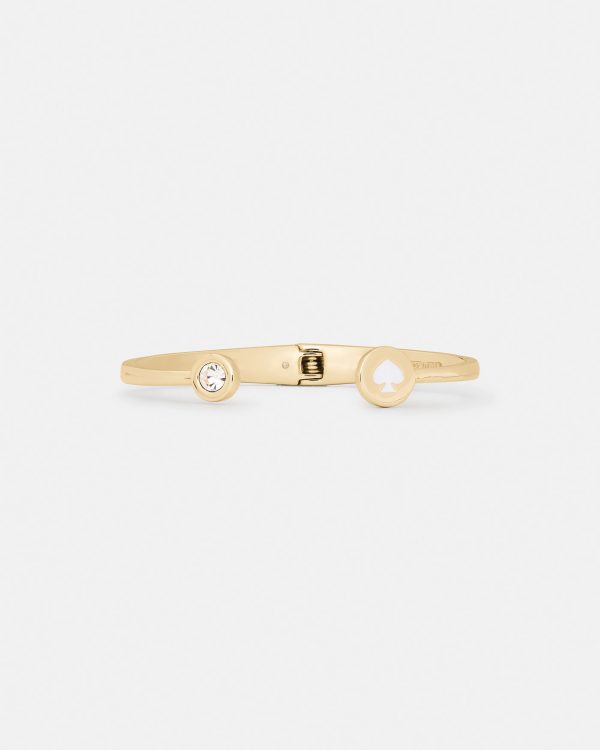 Kate Spade Spot The Spade Open Hinge Bangle