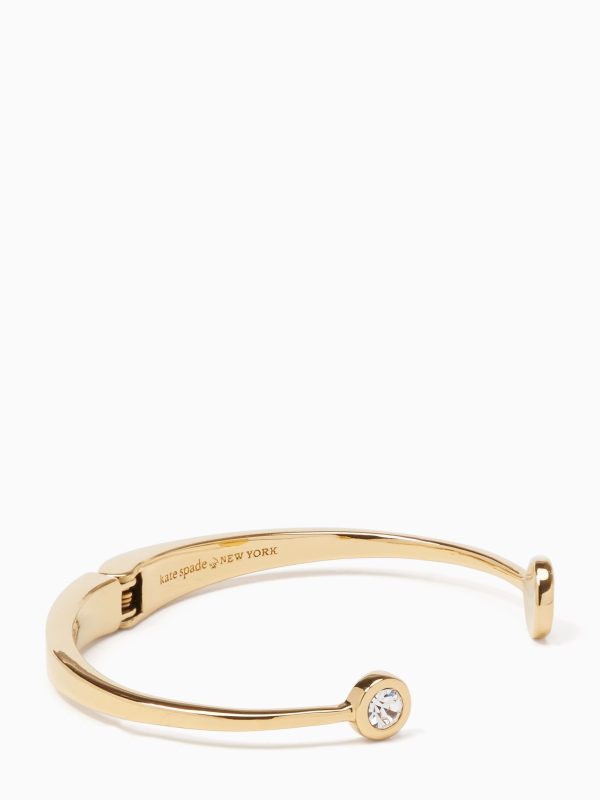 Kate Spade Spot The Spade Open Hinge Bangle