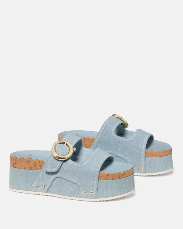 Kate Spade Halo Platform Footbed Sandal