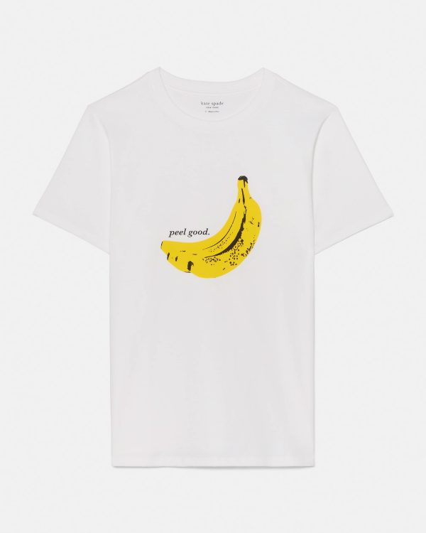Kate Spade Peel Good Banana Tee