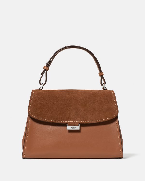 Kate Spade Riley Suede Top Handle Bag