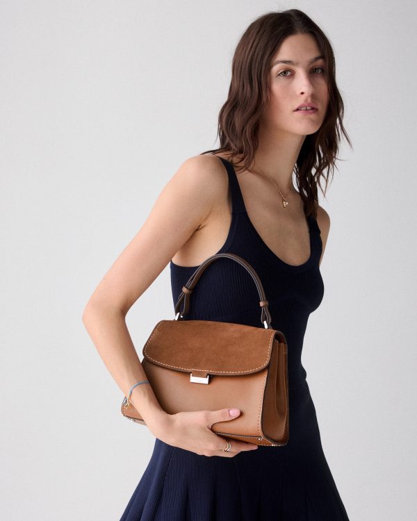 Kate Spade Riley Suede Top Handle Bag