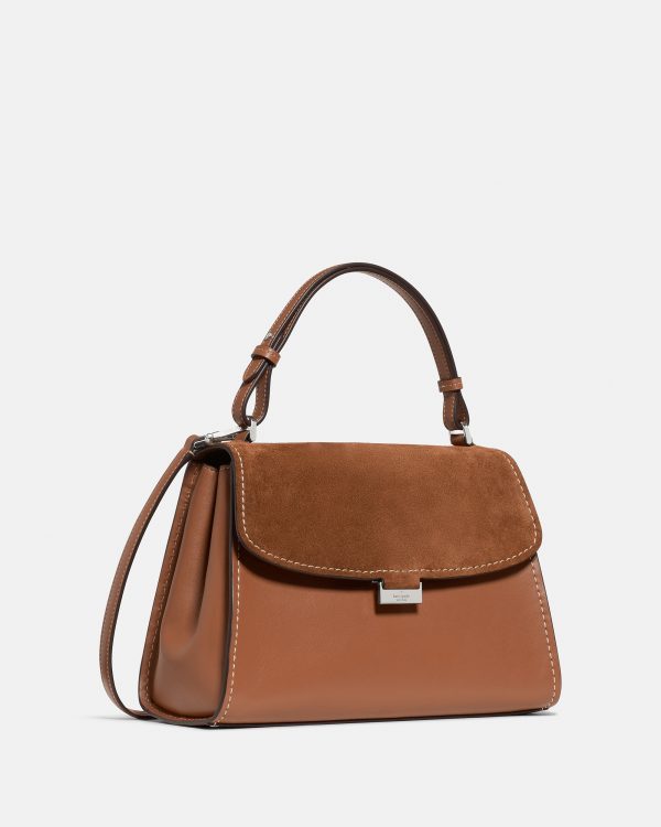 Kate Spade Riley Suede Top Handle Bag