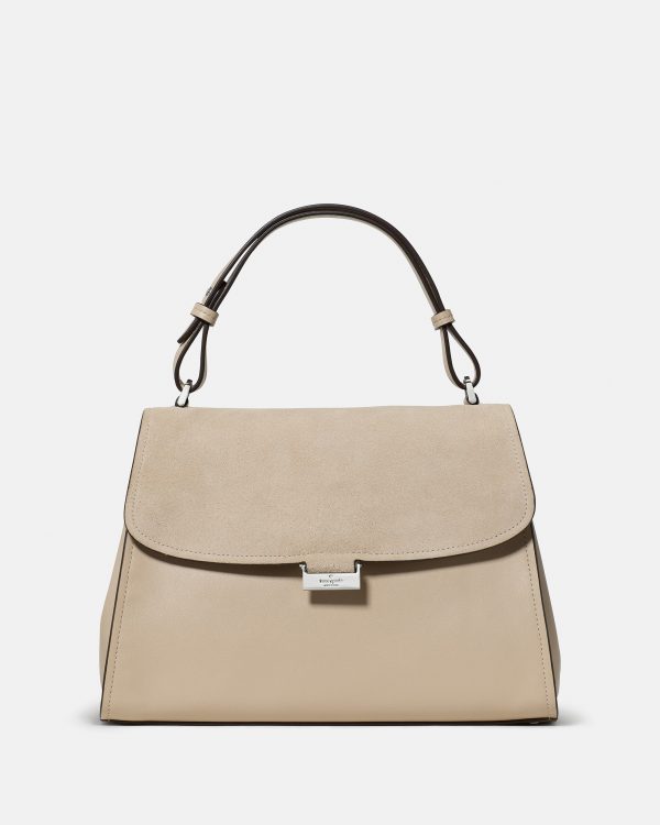 Kate Spade Riley Suede Top Handle Bag