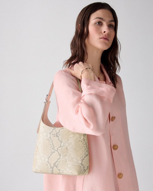 Kate Spade 454 Snake Embossed Small Shoulder Bag