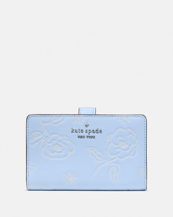 Kate Spade Floral Medium Bifold Wallet