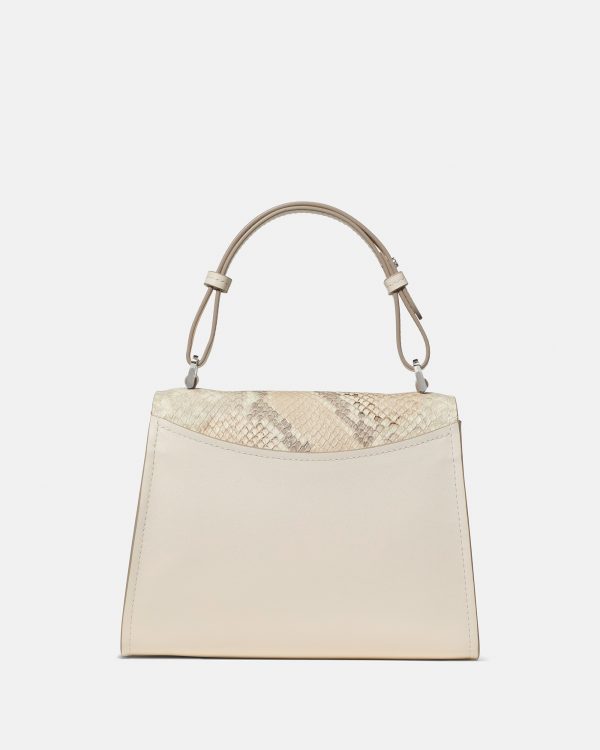 Kate Spade Riley Snake Embossed Small Top Handle Bag