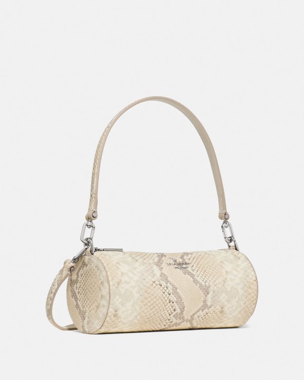 Kate Spade Roulette Snake Embossed Crossbody Bag