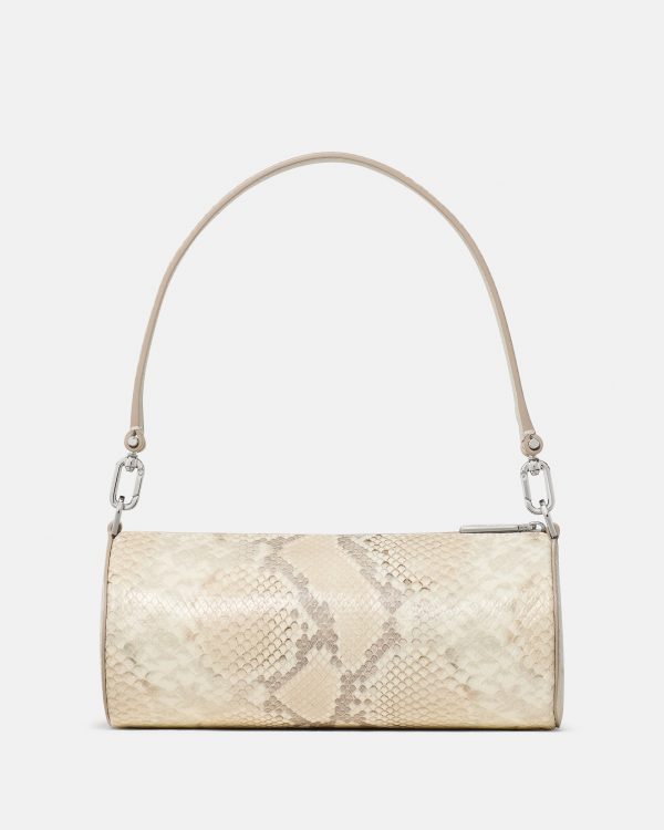 Kate Spade Roulette Snake Embossed Crossbody Bag