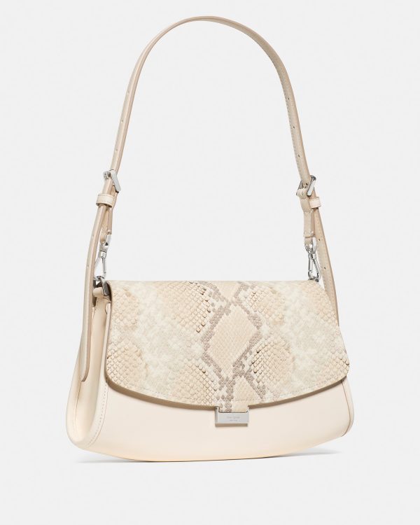 Kate Spade Ali Snake Embossed Shoulder Bag