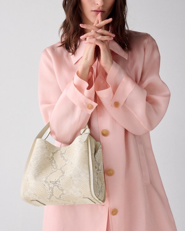 Kate Spade Knott Snake Embossed Carryall Bag