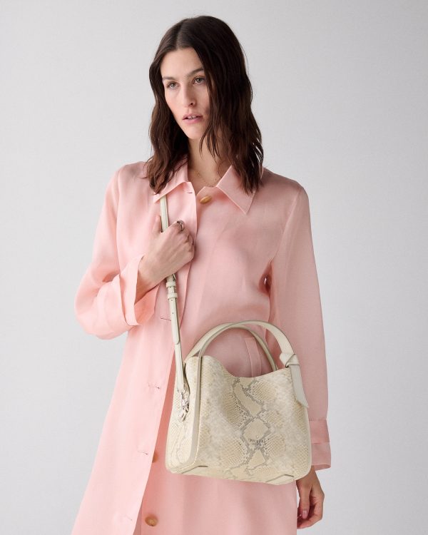 Kate Spade Knott Snake Embossed Carryall Bag