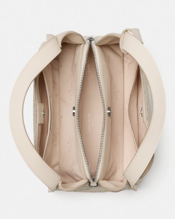 Kate Spade Knott Snake Embossed Carryall Bag