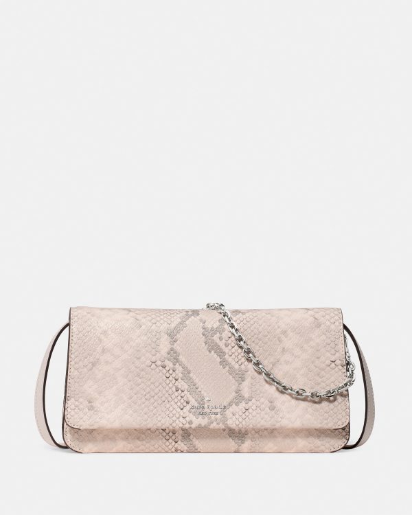 Kate Spade Ivy Snake Embossed Crossbody Bag