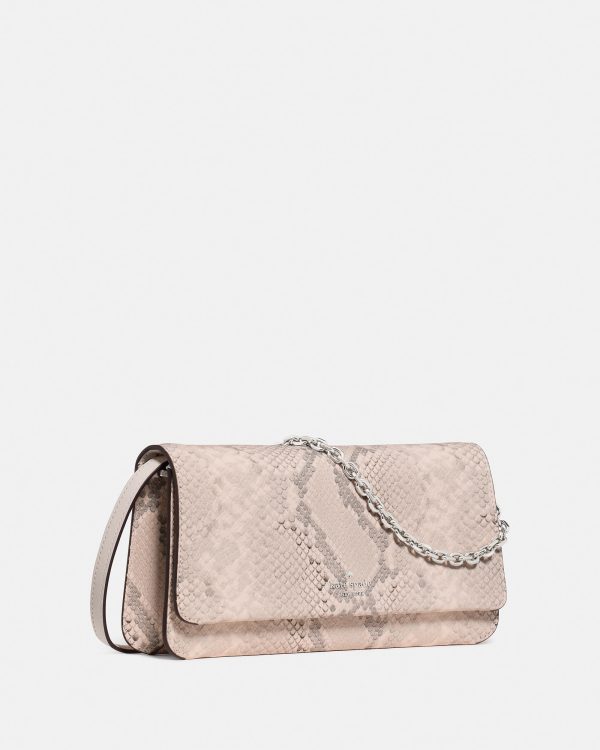 Kate Spade Ivy Snake Embossed Crossbody Bag