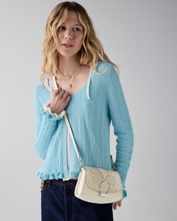 Kate Spade Ali Snake Mini Crossbody Bag